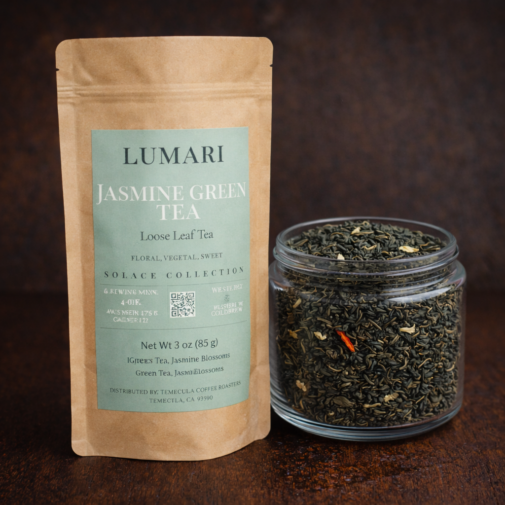 Jasmine Green Tea – Floral Loose Leaf Tea