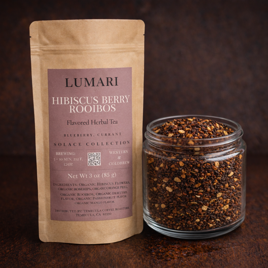 Hibiscus Berry Rooibos Tea – Fruity Herbal Brew